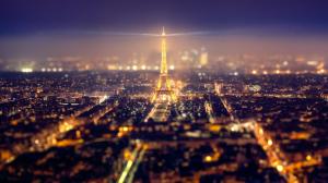 France, Paris, city, Eiffel Tower, lights, beautiful night wallpaper thumb