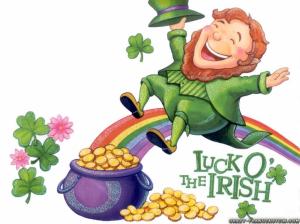 luck of the irish coins GOLD Irish Rainbow HD wallpaper thumb