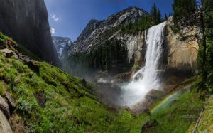 Vernal Fall Yosemite National Park HD wallpaper thumb
