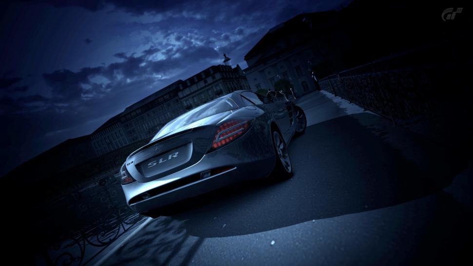 Mercedes SLR McLaren Dark HD wallpaper,cars HD wallpaper,dark HD wallpaper,mercedes HD wallpaper,mclaren HD wallpaper,slr HD wallpaper,1920x1080 wallpaper