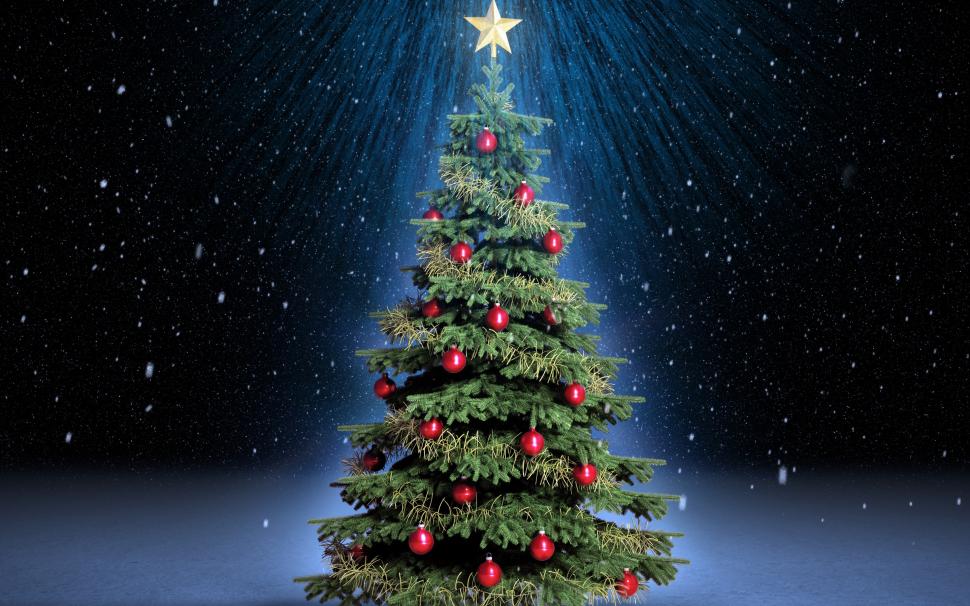 Cute Christmas Tree wallpaper,globes HD wallpaper,trees HD wallpaper,decoration HD wallpaper,2880x1800 wallpaper