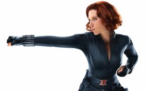 Scarlett Johansson as Black Widow in Avengers wallpaper thumb