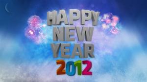 Happy New Year 2012 Fireworks wallpaper thumb