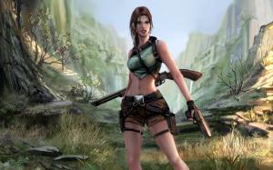 Tomb Raider, Lara Croft, art picture wallpaper thumb