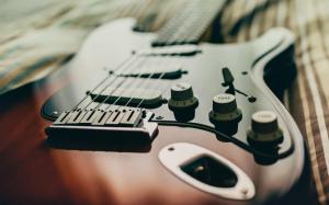 Guitar close-up wallpaper thumb