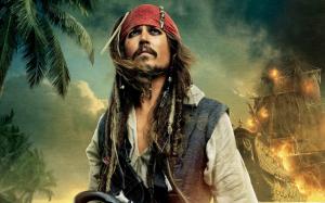 Pirates of the Caribbean Jack Sparrow Johnny Depp HD wallpaper thumb