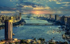 The River Nile in Cairo wallpaper thumb