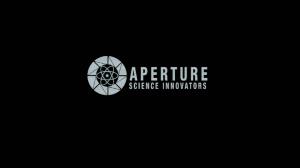 Aperture Portal BW Black HD wallpaper thumb