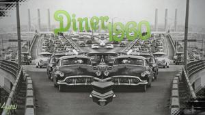 Diner 1960, Car, Highway, Old Cars wallpaper thumb