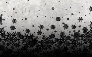 Snowflakes pattern wallpaper thumb
