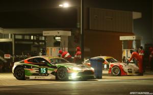 Aston Martin Race Car Porsche Light Night HD wallpaper thumb