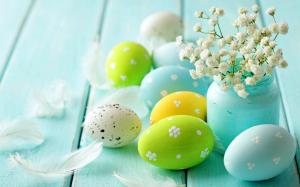 Vintage Easter Decorations wallpaper thumb