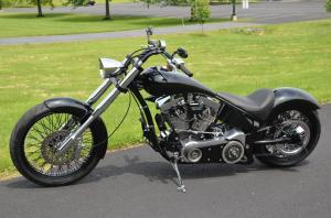 Custom Chopper Motorbike Tuning Bike Hot Rod Rods Widescreen wallpaper thumb