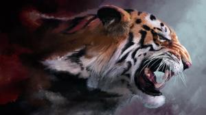 Tiger Abstract HD wallpaper thumb