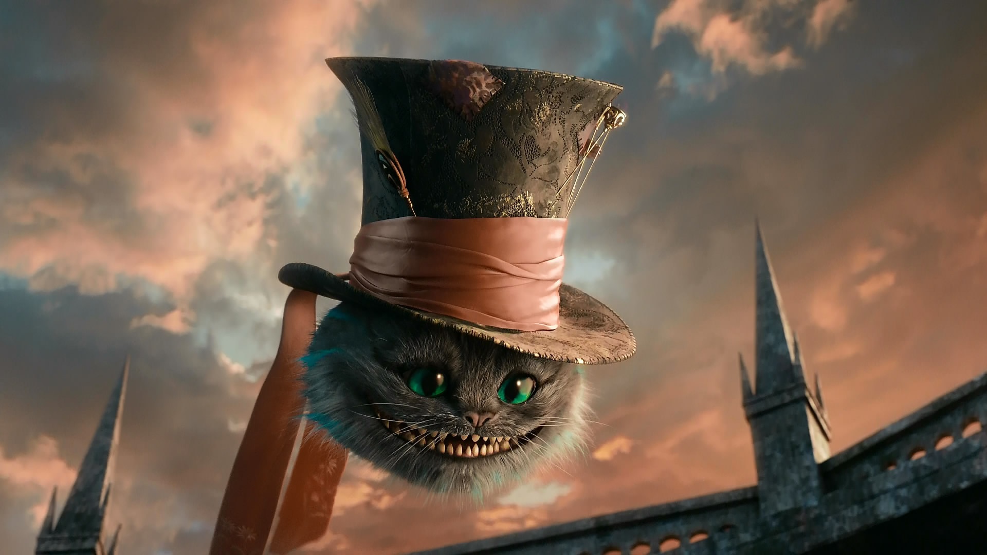 Download wallpaper for 3840x2400 resolution | Cheshire Cat, Alice in
