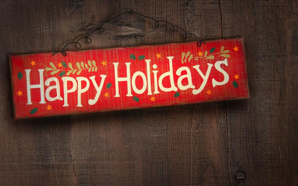 Happy Holidays wallpaper,vacation HD wallpaper,wood HD wallpaper,background HD wallpaper,2560x1600 wallpaper