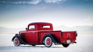 Red Classic Car wallpaper thumb