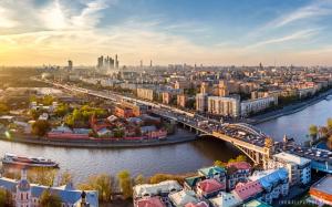 Downtown Moscow Russia wallpaper thumb