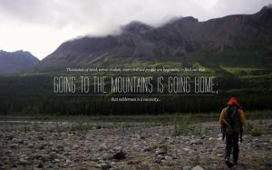Wilderness quote wallpaper thumb
