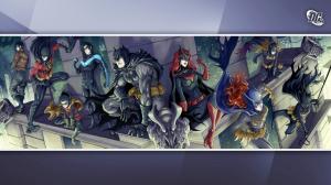 Batman DC Nightwing Batgirl Robin HD wallpaper thumb