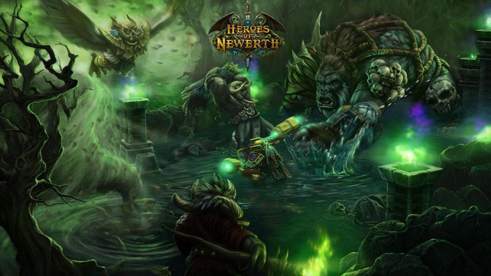 World of warcraft, heroes of newerth, characters, energy wallpaper,world of warcraft HD wallpaper,heroes of newerth HD wallpaper,characters HD wallpaper,energy HD wallpaper,2048x1152 wallpaper