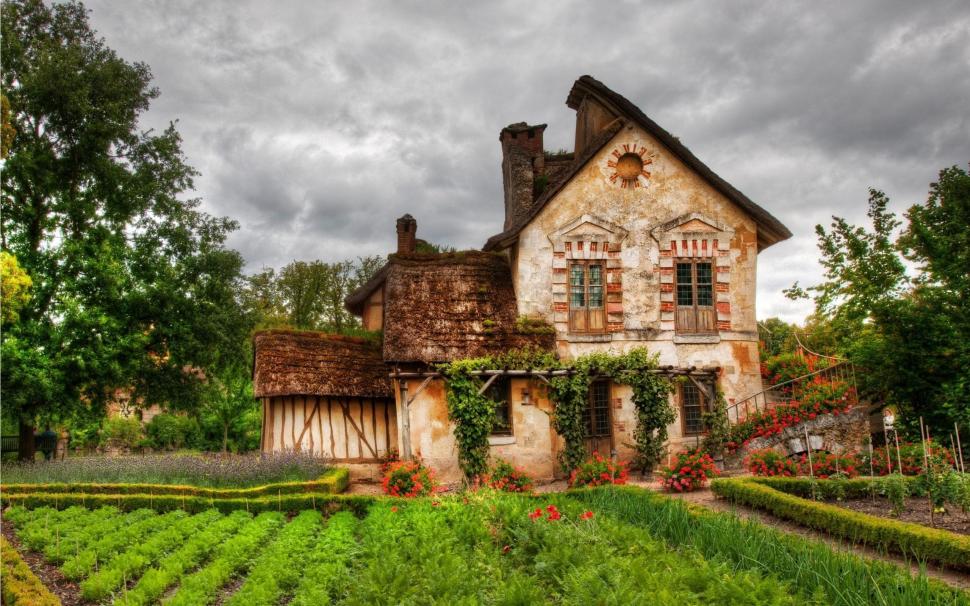 Old House wallpaper,nature HD wallpaper,beautiful HD wallpaper,garden HD wallpaper,flowers HD wallpaper,trees HD wallpaper,architecture HD wallpaper,colorful HD wallpaper,houses HD wallpaper,clouds HD wallpaper,nature & HD wallpaper,2560x1600 wallpaper