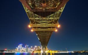 Bridge in Sydney Bay wallpaper thumb