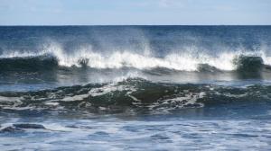 Sea Waves Water Spray Ocean Drops Free wallpaper thumb