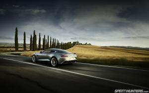 Aston Martin Motion Blur HD wallpaper thumb