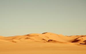 Sand Dunes in Sahara Desert wallpaper thumb