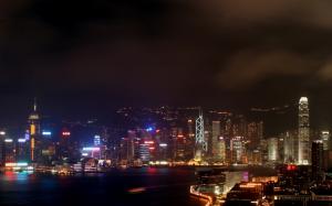 Hong Kong Night HD wallpaper thumb
