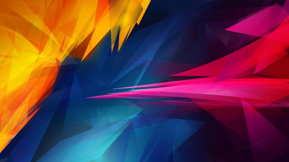 Abstract, Yellow, Blue, Pink wallpaper,abstract HD wallpaper,yellow HD wallpaper,blue HD wallpaper,pink HD wallpaper,1920x1080 wallpaper