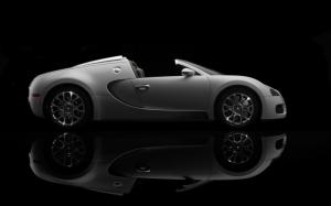 Bugatti Veyron 16.4 Grand Sport Production 2009 Version - Side Topless wallpaper thumb