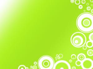 Green Circles  Computer Desktop Background wallpaper thumb
