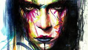 Digital Art, Face, Colorful, Paint wallpaper thumb