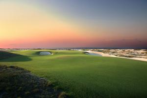 Sunset Golf wallpaper thumb