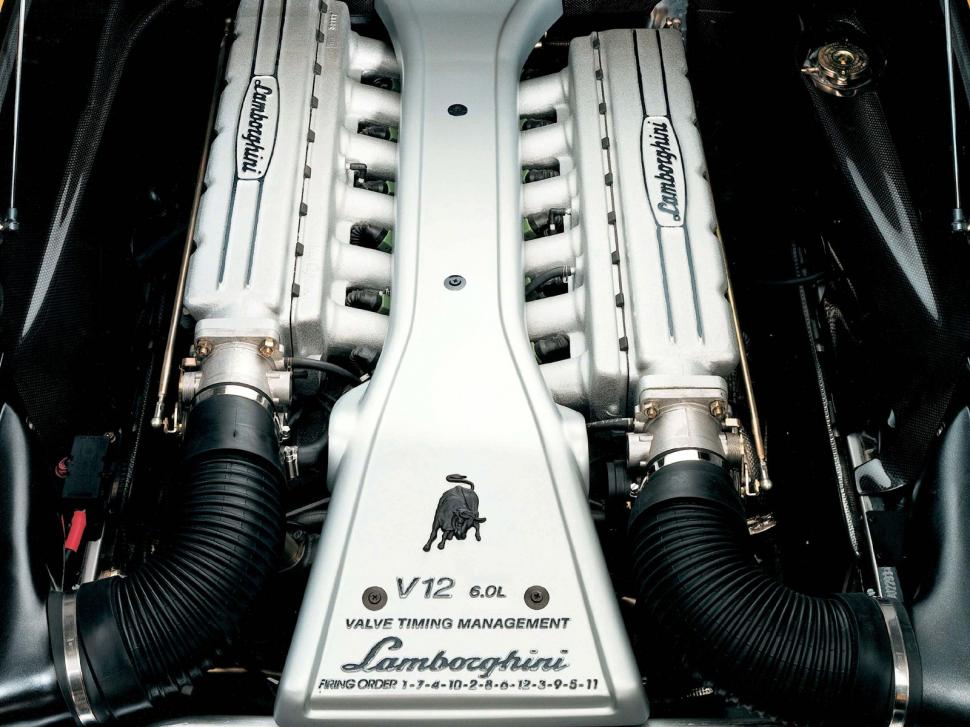 Lamborghini Engine V-12 HD wallpaper,cars wallpaper,lamborghini wallpaper,engine wallpaper,v wallpaper,12 wallpaper,1600x1200 wallpaper