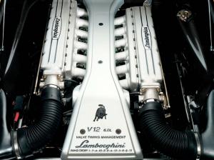 Lamborghini Engine V-12 HD wallpaper thumb