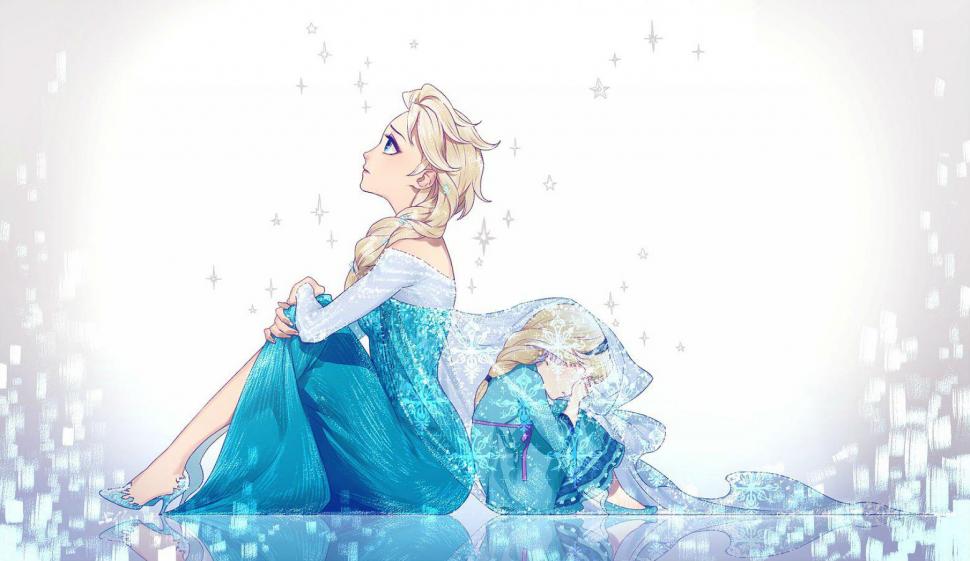 Poor Queen Elsa the day of its creation! Magnificent fanart! Sad and  magnificent! wallpaper | anime | Wallpaper Better