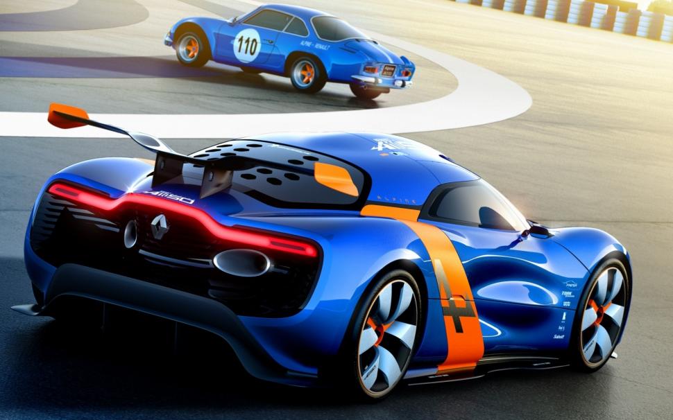 Renault Alpine A110-50 Concept supercar in track wallpaper,Renault HD wallpaper,Concept HD wallpaper,Supercar HD wallpaper,Track HD wallpaper,1920x1200 wallpaper