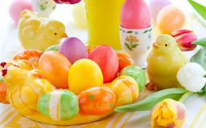 Traditional Easter Eggs wallpaper thumb