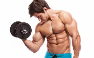 Bodybuilder, arms, abs wallpaper thumb