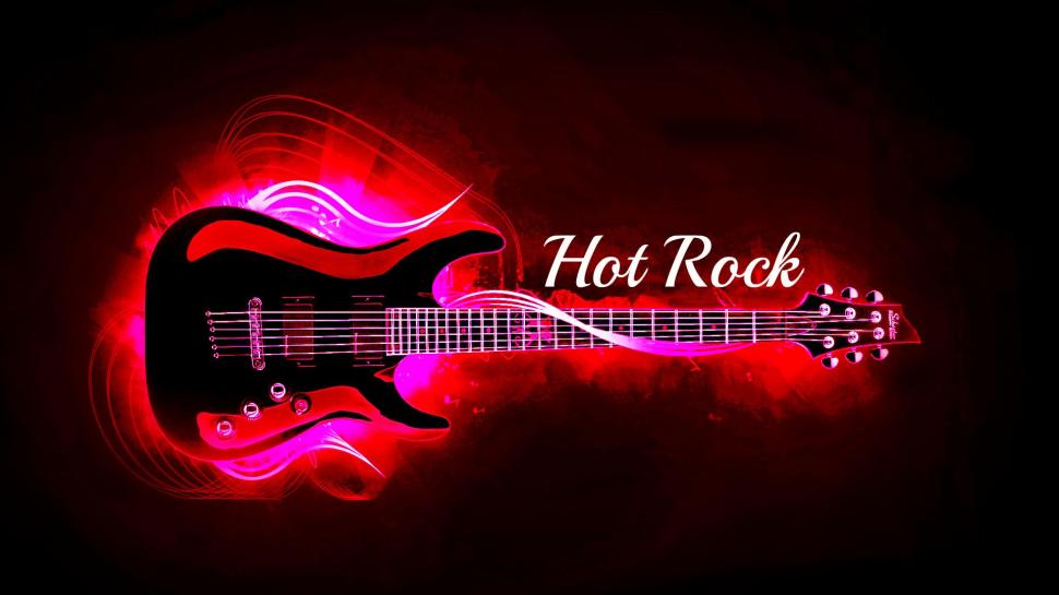 Hot Rock Guitar wallpaper,music HD wallpaper,digital HD wallpaper,beauty HD wallpaper,3d & abstract HD wallpaper,1920x1080 wallpaper