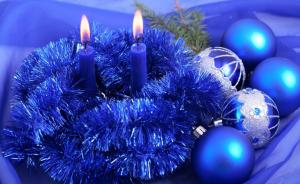 christmas decorations, candles, tinsel, thread, needles, holiday, new year, christmas wallpaper thumb