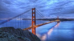 Awesome Golden Gate Bridge Hdr wallpaper thumb