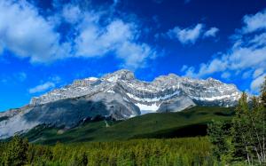 Cascade Mountain, Banff National Park, Alberta, Canada, forest wallpaper thumb