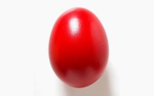Red Easter egg wallpaper thumb