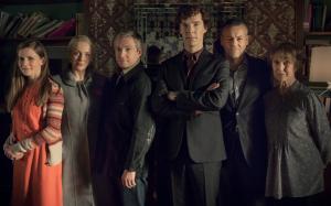 BBC Sherlock Cast wallpaper thumb