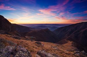 bulgaria, balkans, mountains, sky, sunset wallpaper thumb