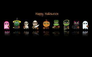 Happy Halloween Characters wallpaper thumb